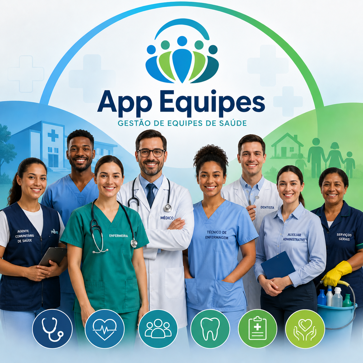 App Equipes - Gestão de Equipes de Saúde